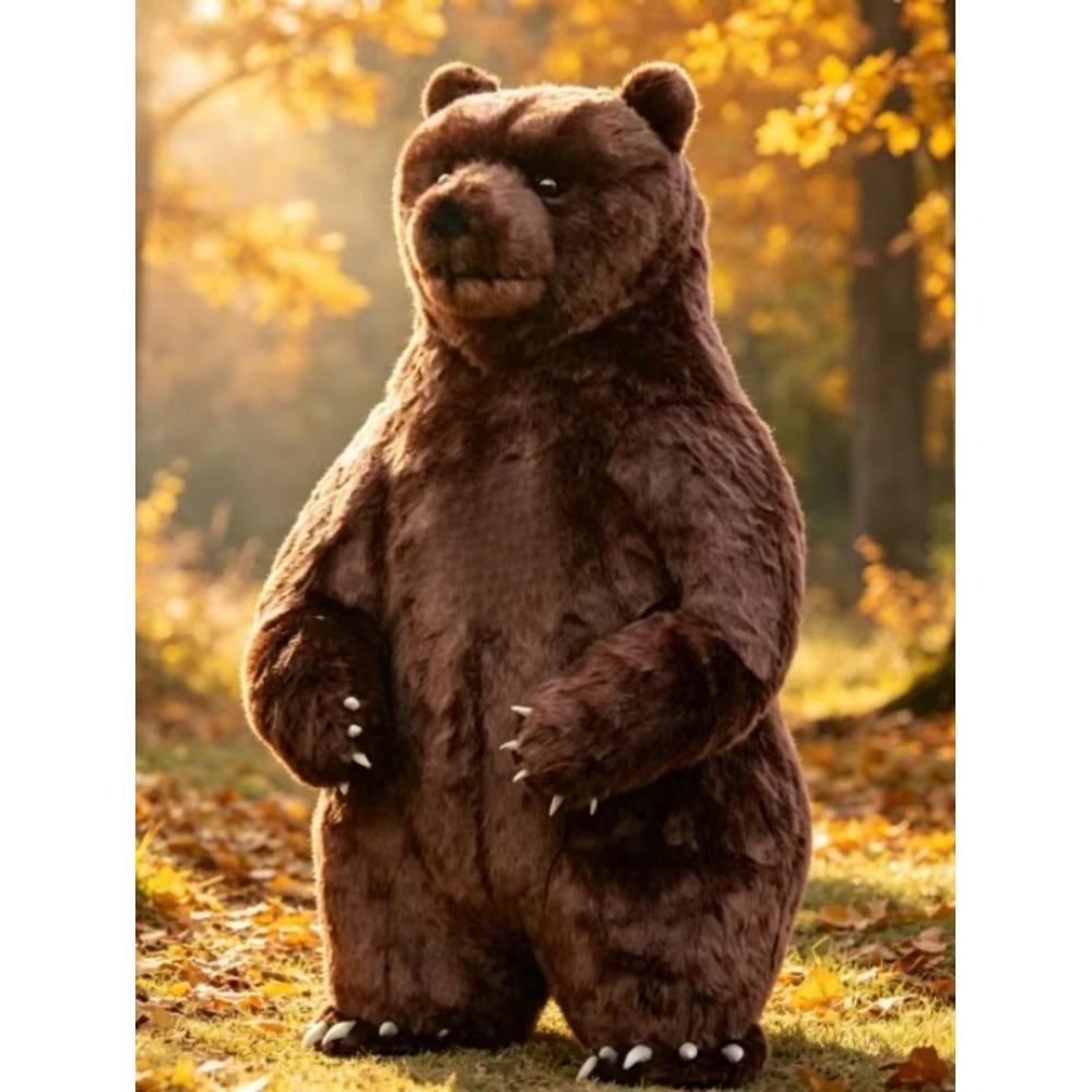 Event & Party Supply Photos - Inflatable Bear Mascot Costume Walking Suit