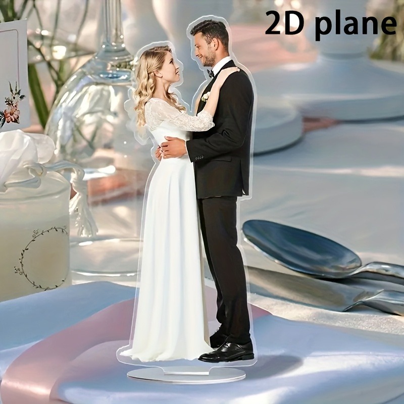 2d Custom Wedding Couple Photo - Event Support recension och pris