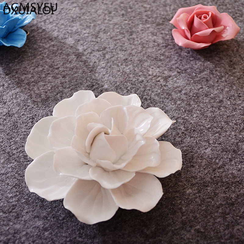 1pc Wall Mounted Ceramic Flowe - Flower Wall Panel recension och pris