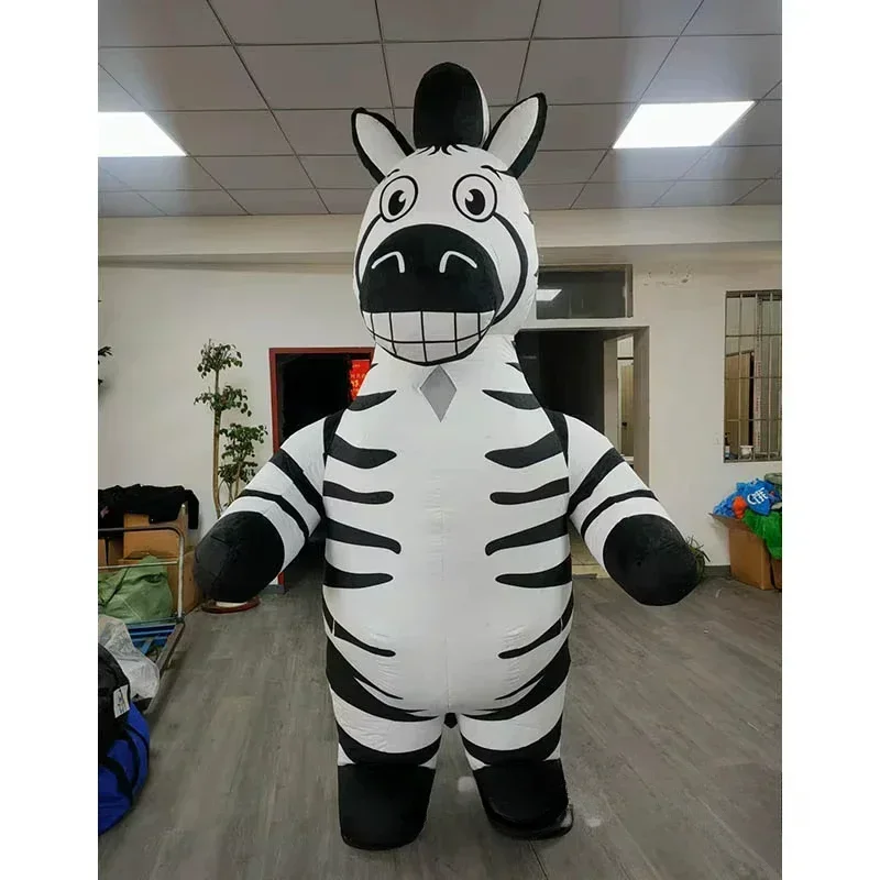 Inflatable Zebra Mascot Costum - Event Party recension och pris