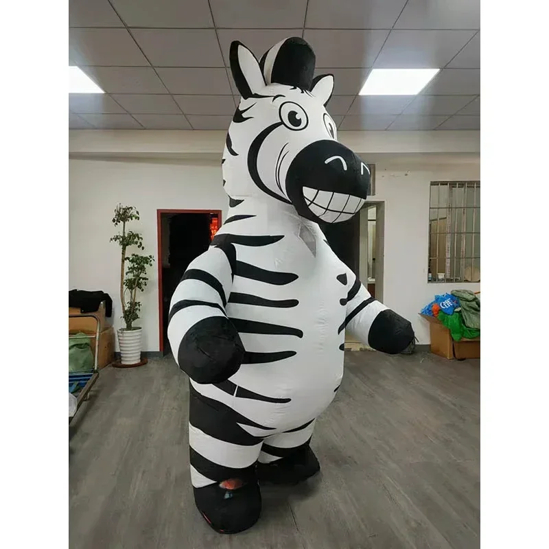 Inflatable Zebra Mascot Costum - Event Party recension och pris