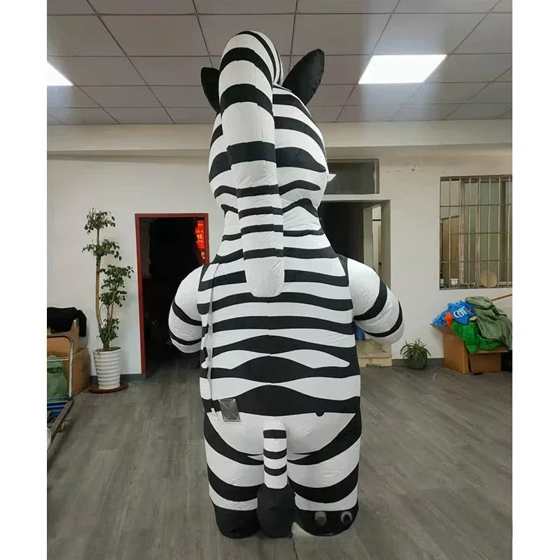 Inflatable Zebra Mascot Costum - Event Party recension och pris