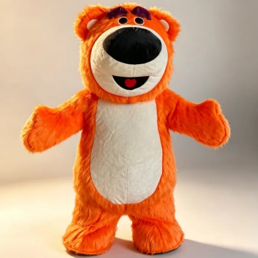 Inflatable Orange Bear Mascot  - Event Party recension och pris