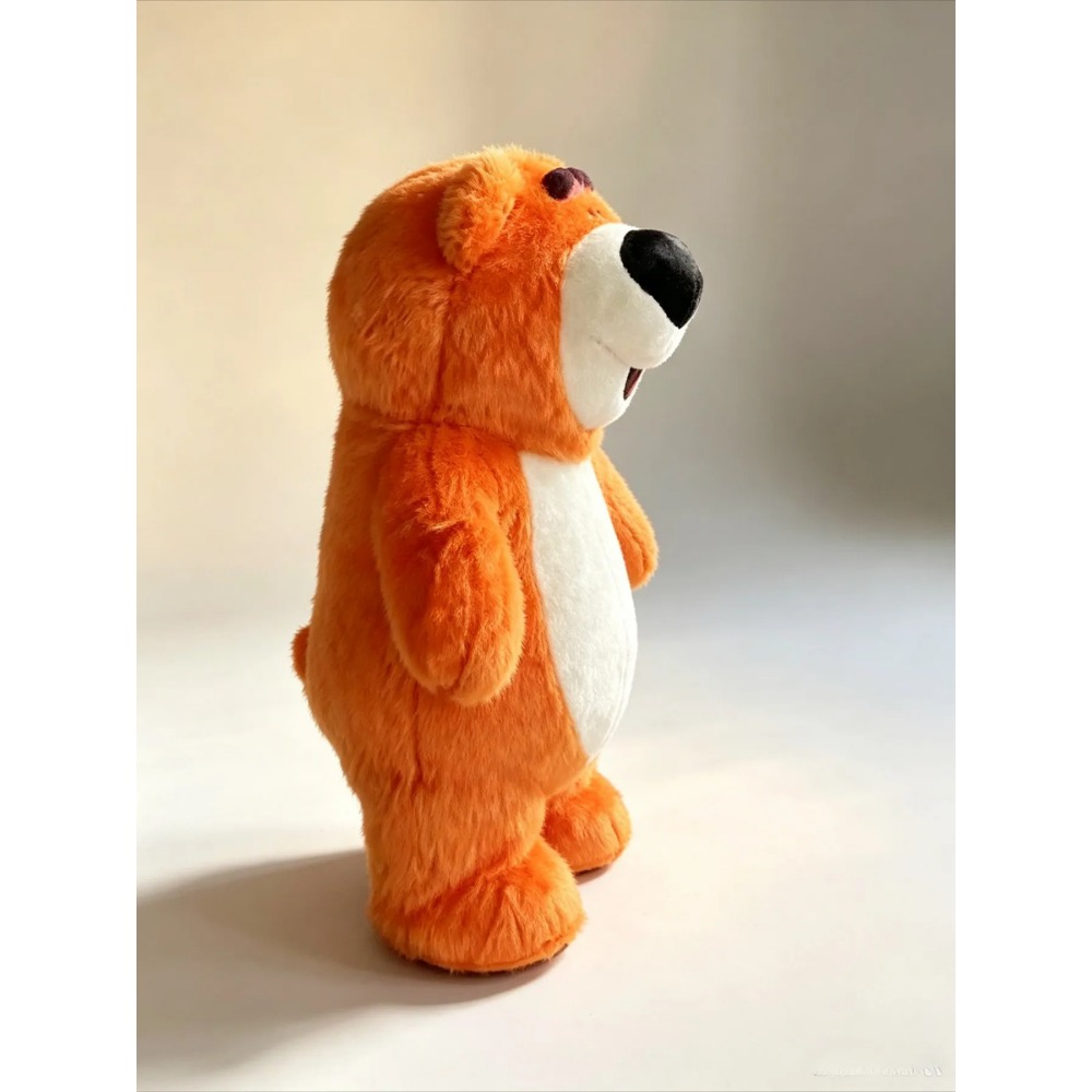 Inflatable Orange Bear Mascot  - Event Party recension och pris