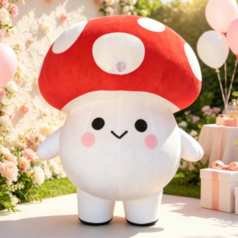 Inflatable Mushroom Mascot Cos - Event Party recension och pris