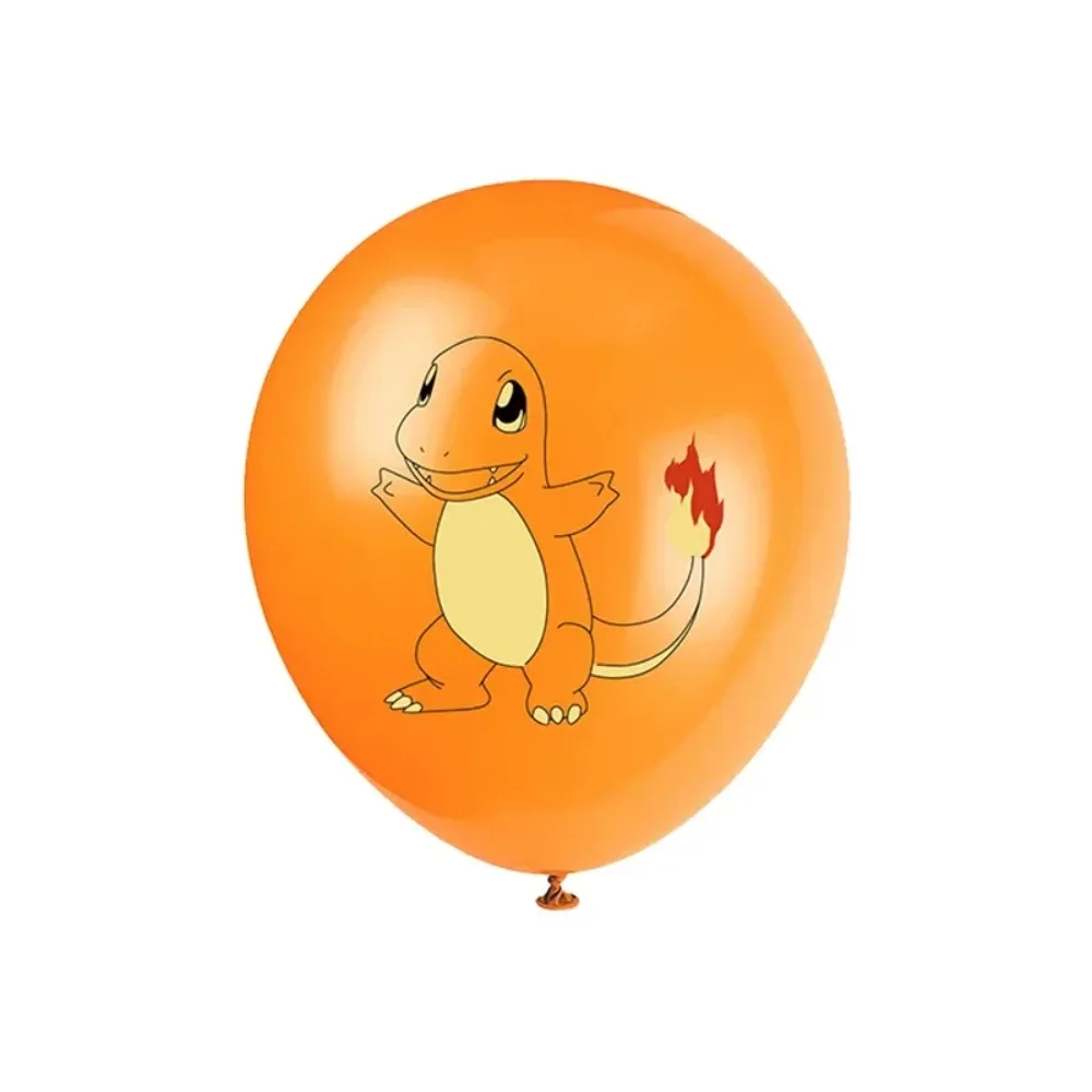 10Pcs Pokémon Printed Latex Ba - Event Party recension och pris