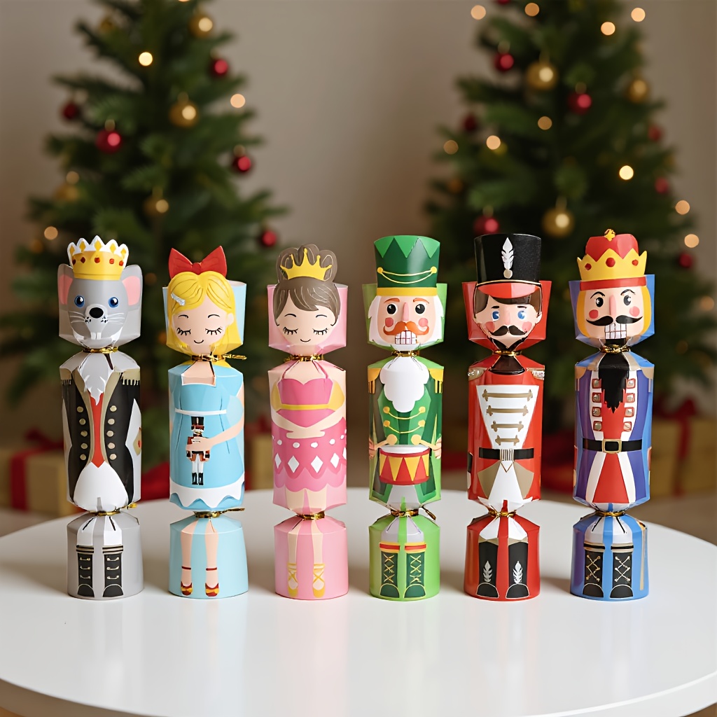 24Pcs Christmas Cracker Nutcra - Event Party Box recension och pris