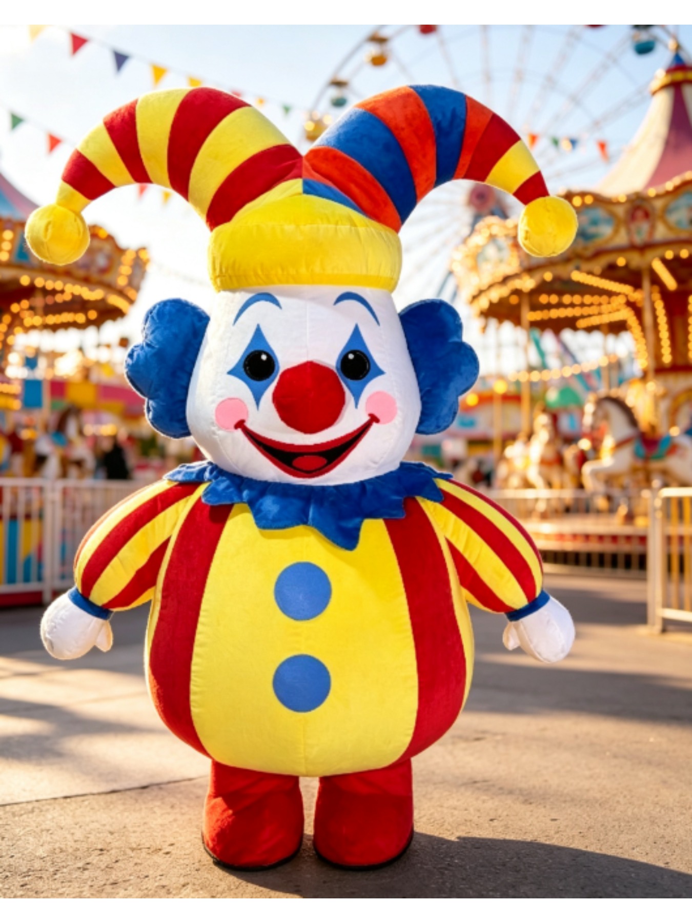 Inflatable Circus Clown Mascot - Event Party recension och pris