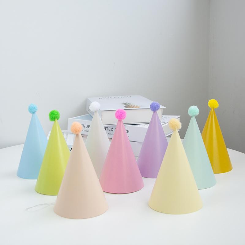 5/6/9/12pcs Cone Birthday Part - Party Hat Cone recension och pris