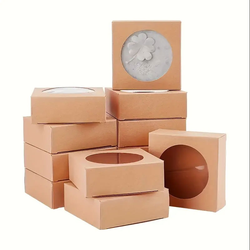 30/50pcs Kraft Paper Box With  - Event Party Box recension och pris