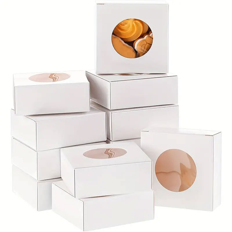 30/50pcs Kraft Paper Box With  - Event Party Box recension och pris