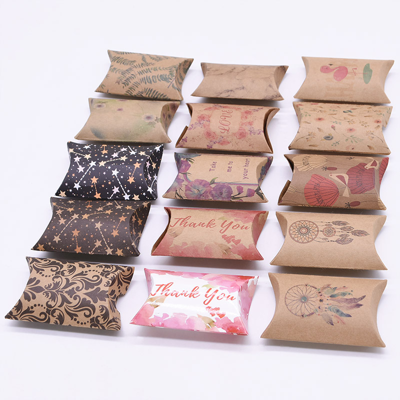 10/20/50pcs Kraft Paper Box Pi - Event Party Box recension och pris