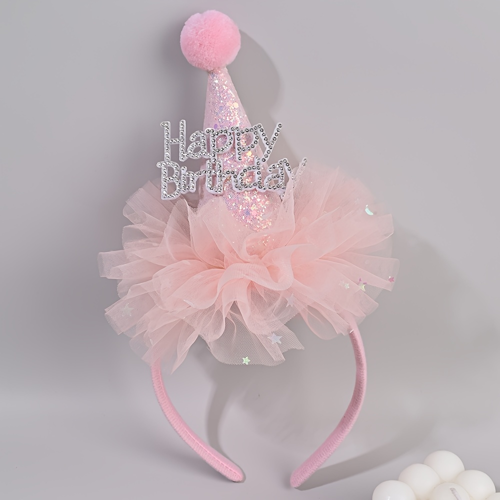Princess Birthday Rhinestone H - Party Hat Cone recension och pris