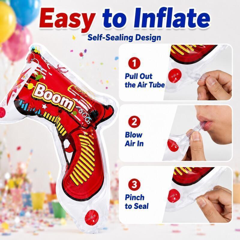 10PCS Party Popper Balloon Gun - Confetti Cannon Tube recension och pris