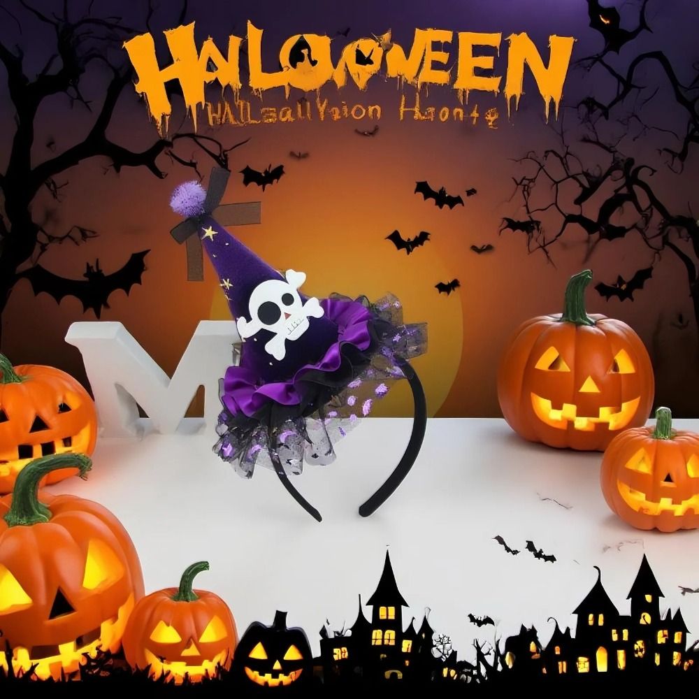 Spider Halloween Witch Hat Hea - Party Hat Cone recension och pris