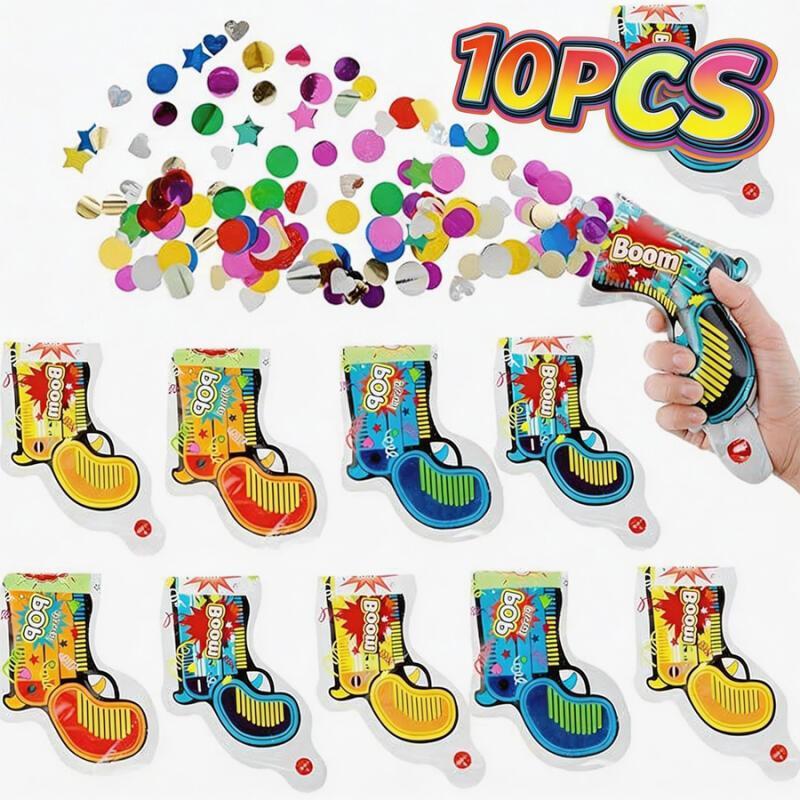 10Pcs Inflatable Boom Confetti - Confetti Cannon Tube recension och pris