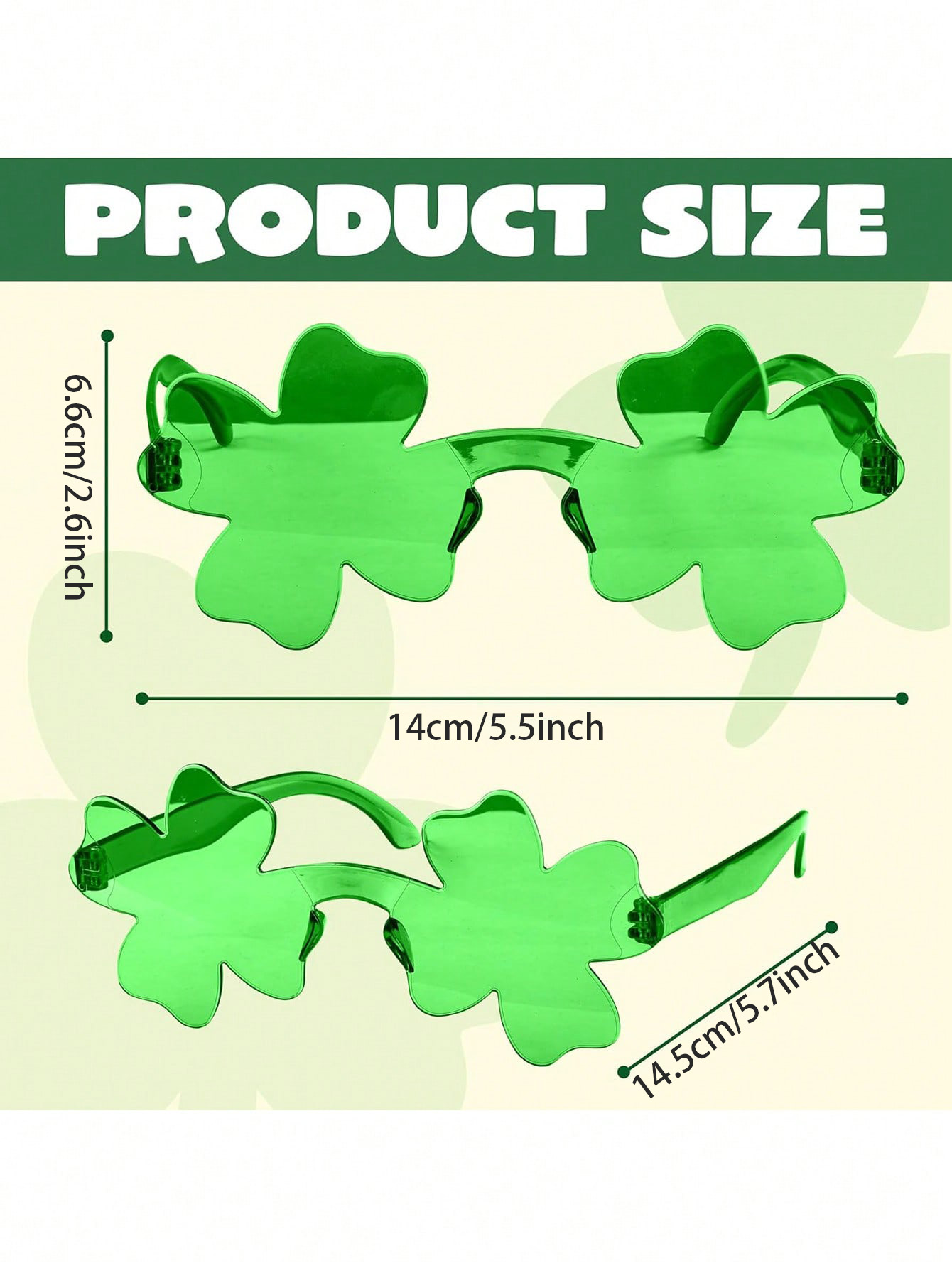 12/6/1 Pair St. Patrick's Day  - Event & Party Supply Photos recension och pris