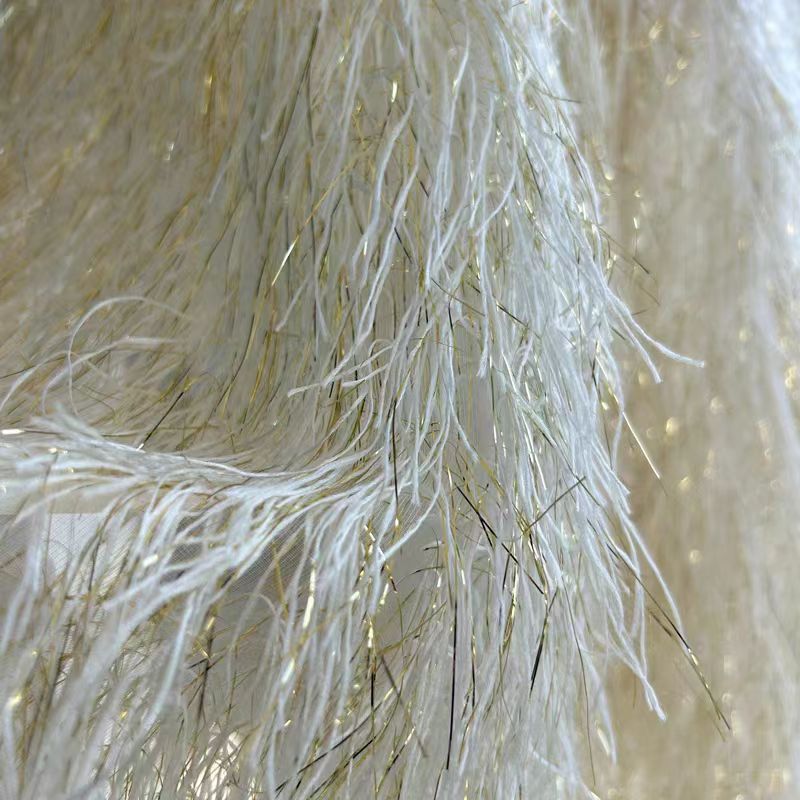 140Cm wide Gold Regular Fringe - Glitter Tablecloth recension och pris