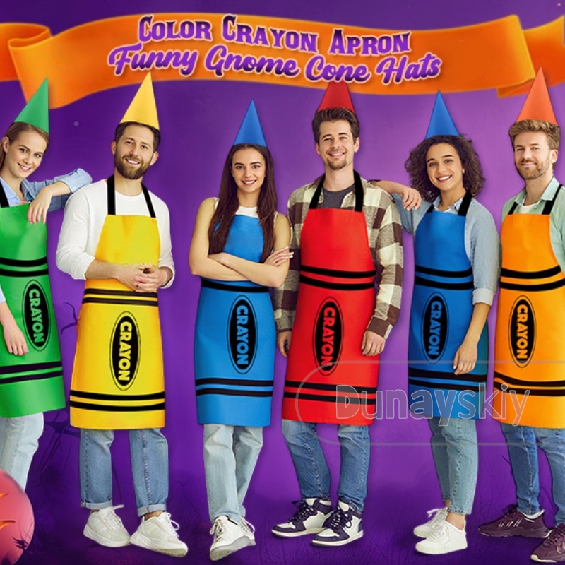 Adult Crayon Costume Hat & Mat - Party Hat Cone recension och pris