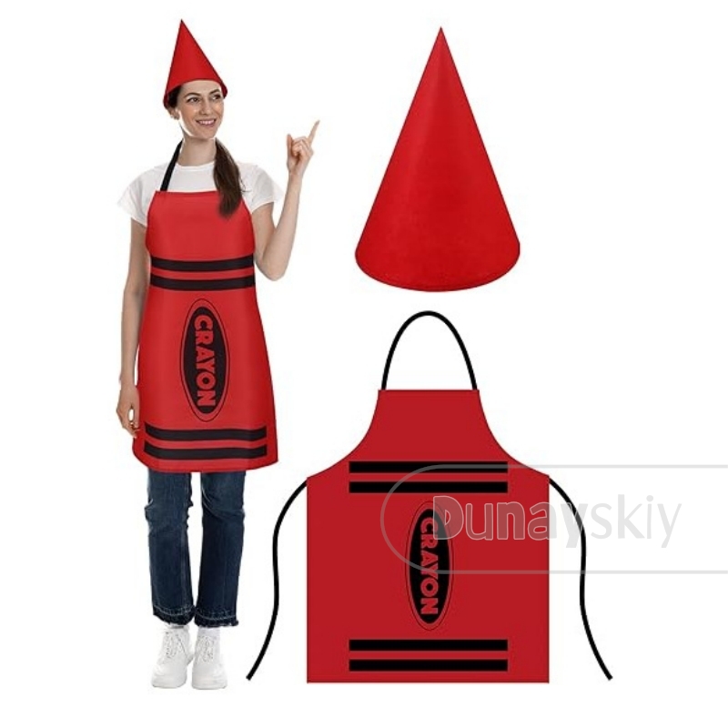 Adult Crayon Costume Hat & Mat - Party Hat Cone recension och pris